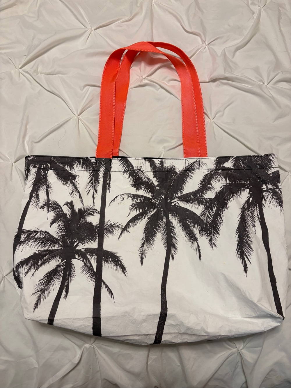 ALOHA Collection Kalapana By Samudra Holo Holo Palm Tree Reversible Tote Bag - Picture 12 of 12